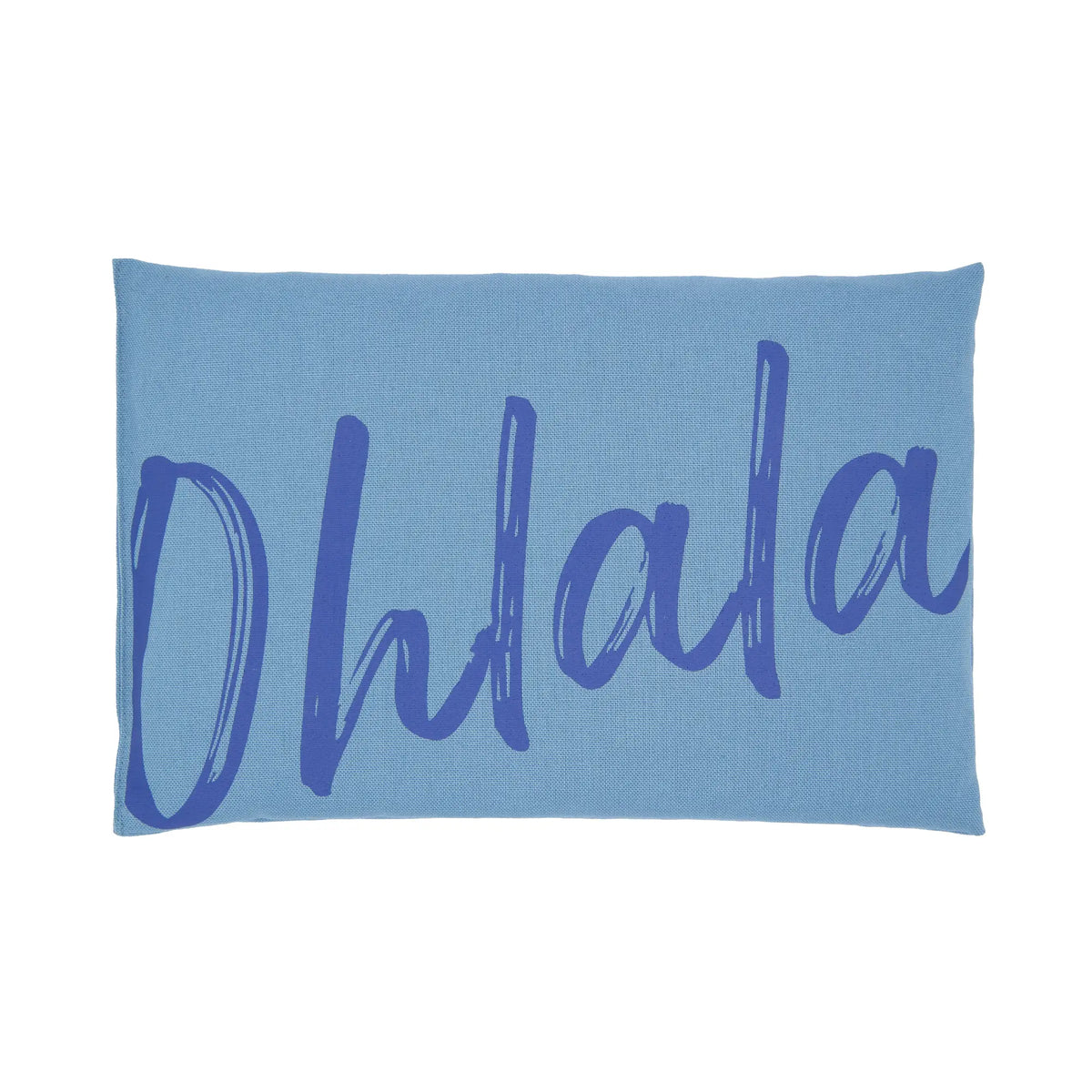 Kirschkernkissen 30x20cm, "Oh la la", Blue Heaven