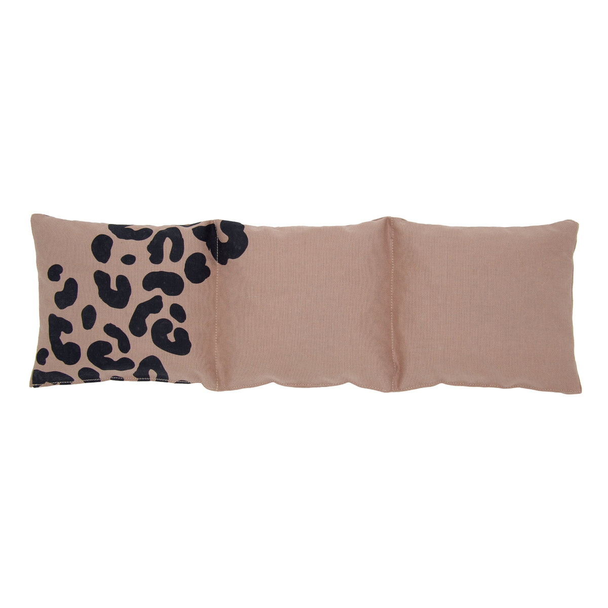 Kirschkernkissen 3-Kammer-Kissen 50x15cm, Leo, Taupe