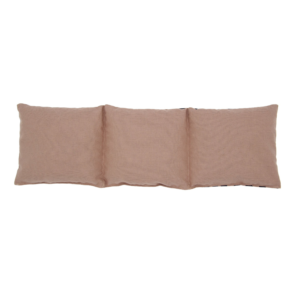 Kirschkernkissen 3-Kammer-Kissen 50x15cm, Leo, Taupe