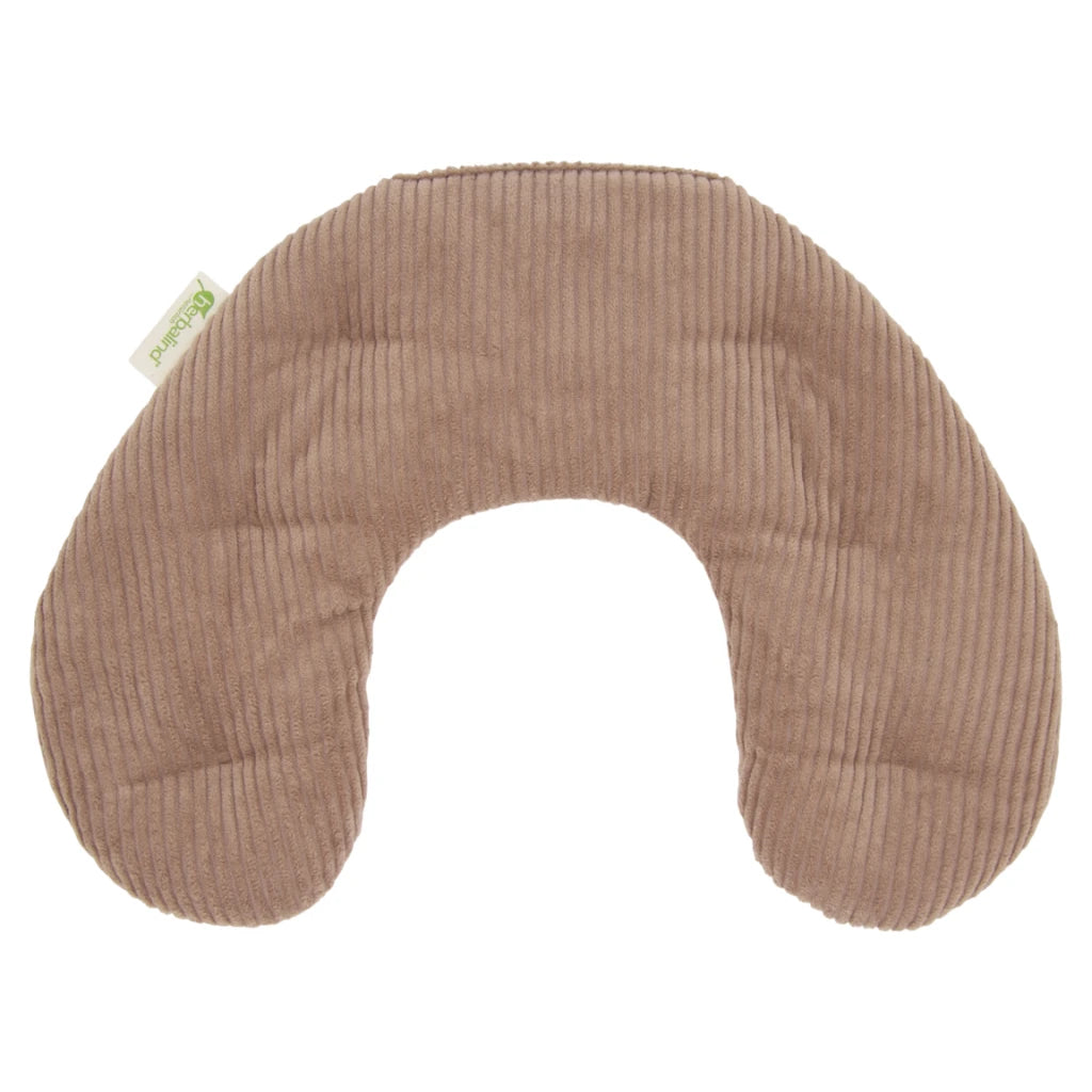 Körnerkissen Nackenhörnchen 30x40cm, Cord Camel