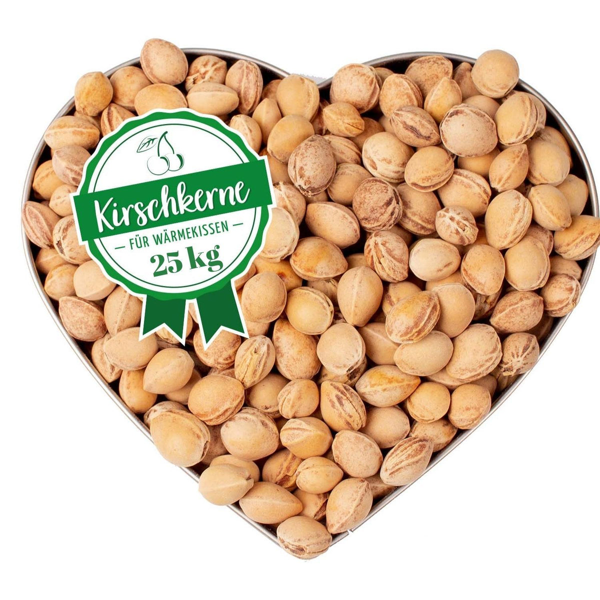 Kirschkerne in Premium-Qualität, 25 kg