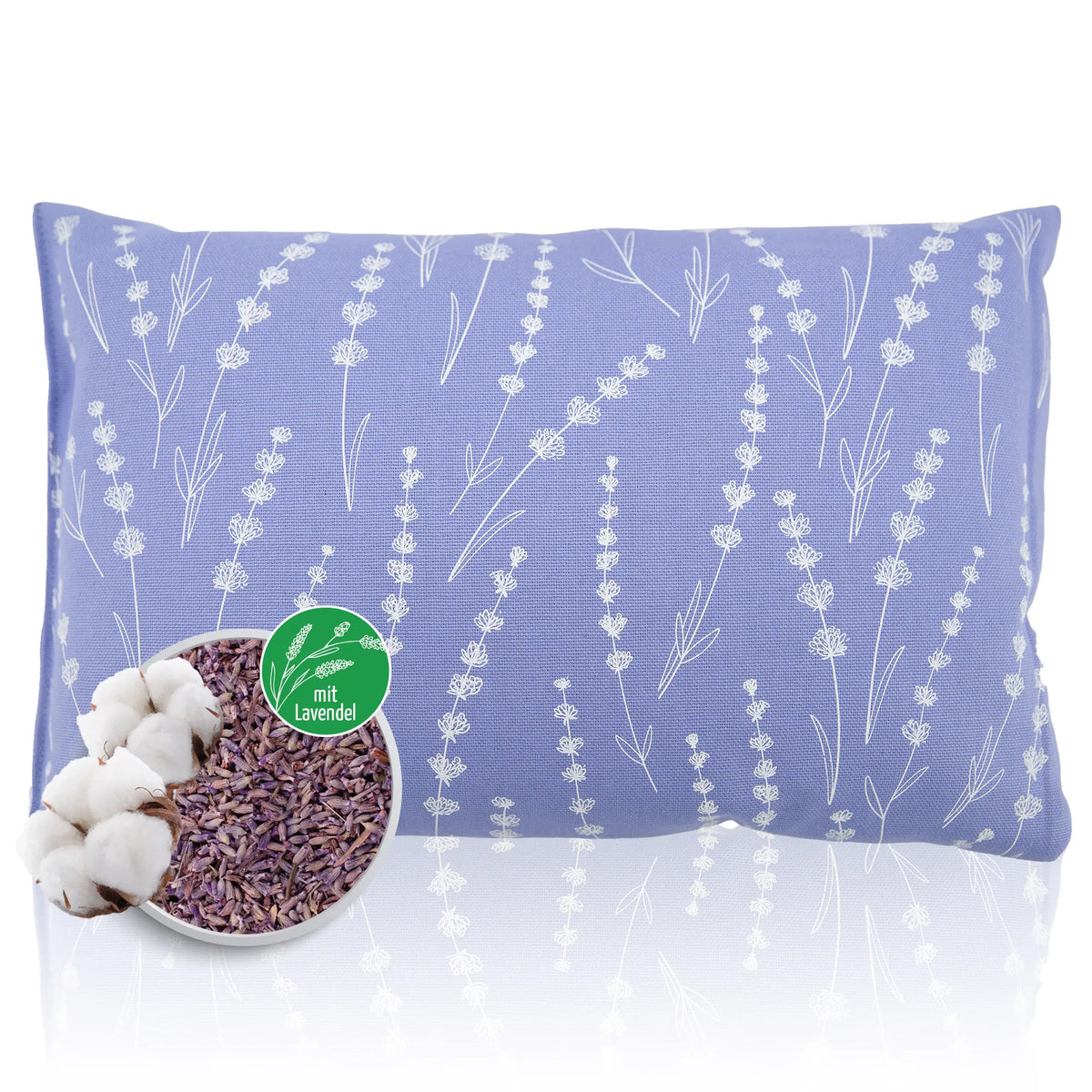 Lavendelkissen 20x30cm, Allover, Lavender Blue
