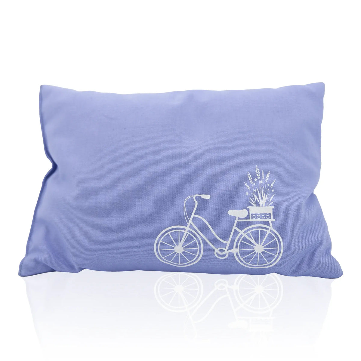 Lavendelkissen 20x30cm, "Fahrrad", Lavender Blue